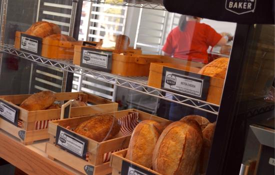 cadet employee at Rockin’ Baker in Arkansas makes unique artisan bread fresh daily.