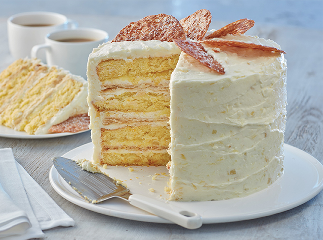 Sunshine State Orange Crunch Cake